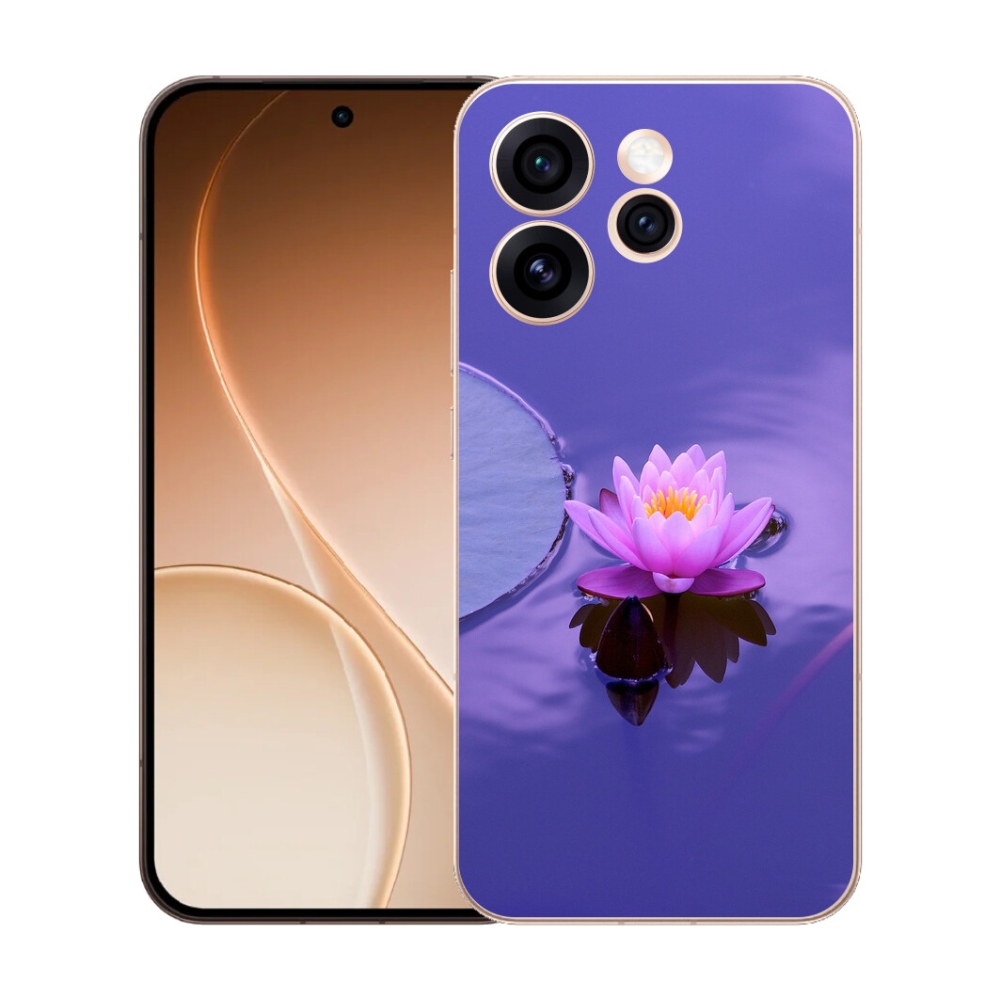 mmCase gél tok az Oppo Reno 15 Pro 5G-hez – virág a víz felszínén