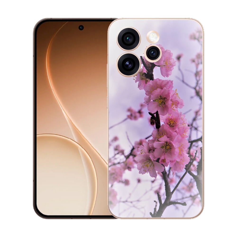 mmCase gél tok az Oppo Reno 15 Pro 5G-hez – virágok 7