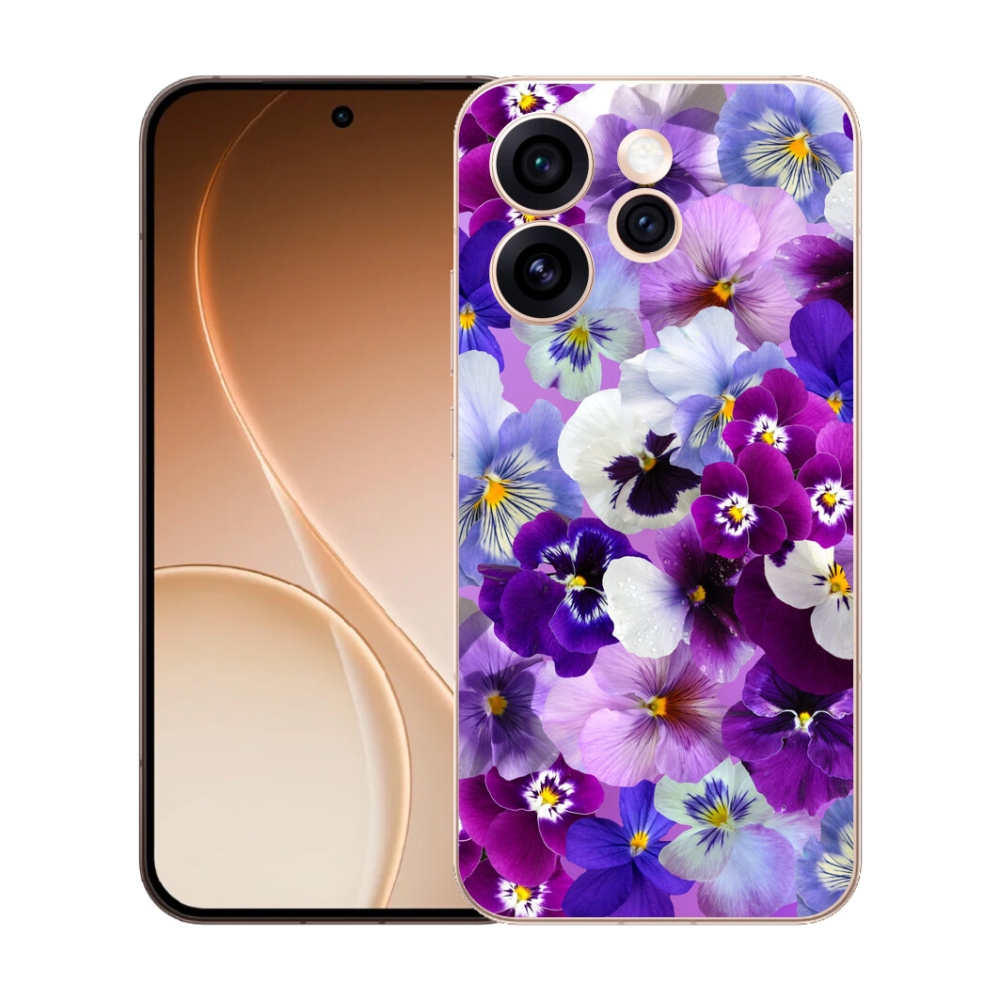 mmCase gél tok az Oppo Reno 15 Pro 5G-hez – virágok 9