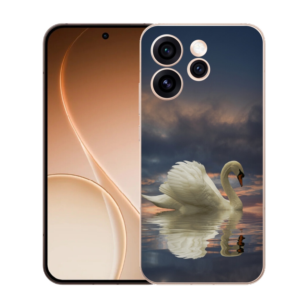 mmCase gél tok az Oppo Reno 15 Pro 5G-hez – hattyú