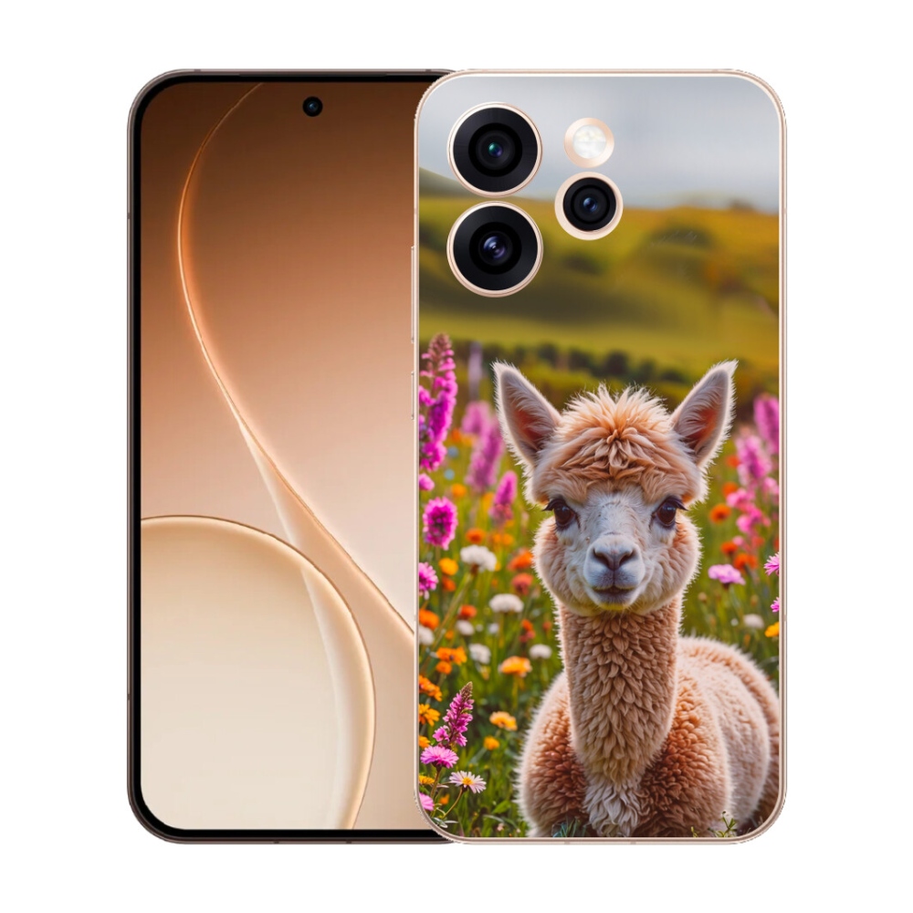 mmCase gél tok az Oppo Reno 15 Pro 5G-hez – láma a réten