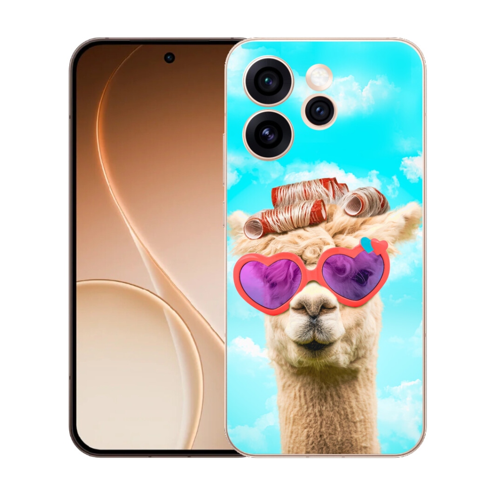 mmCase gél tok az Oppo Reno 15 Pro 5G-hez – szemüveges láma