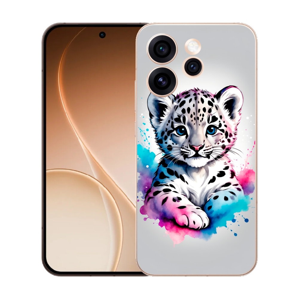 mmCase gél tok az Oppo Reno 15 Pro 5G-hez – leopárdkölyök