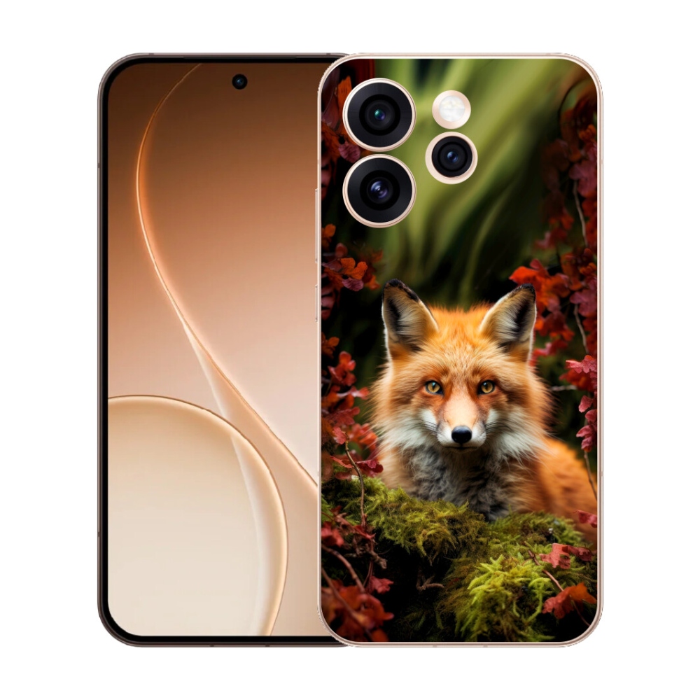 mmCase gél tok az Oppo Reno 15 Pro 5G-hez – róka az erdőben