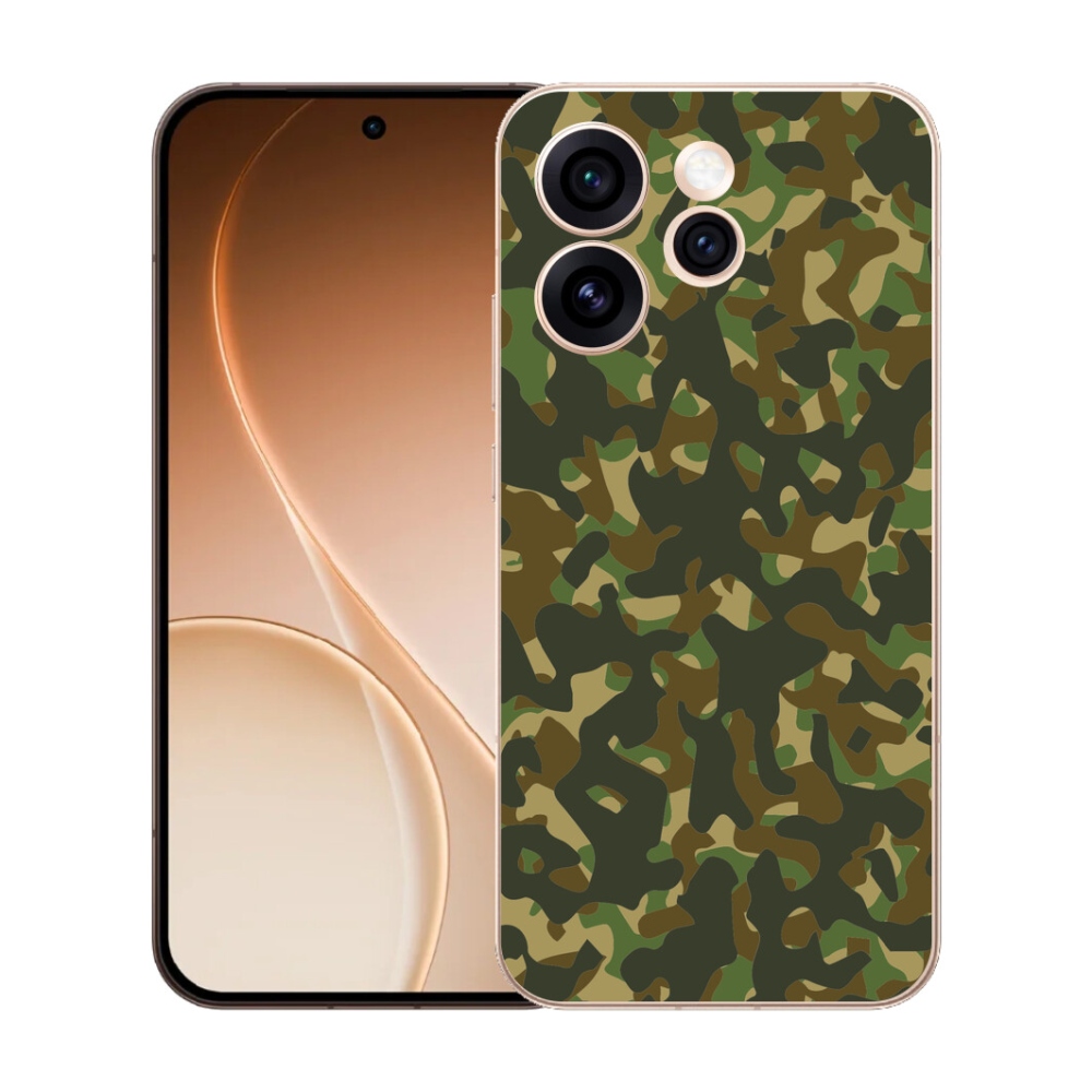mmCase gél tok az Oppo Reno 15 Pro 5G-hez – kamuflázs mintás 1