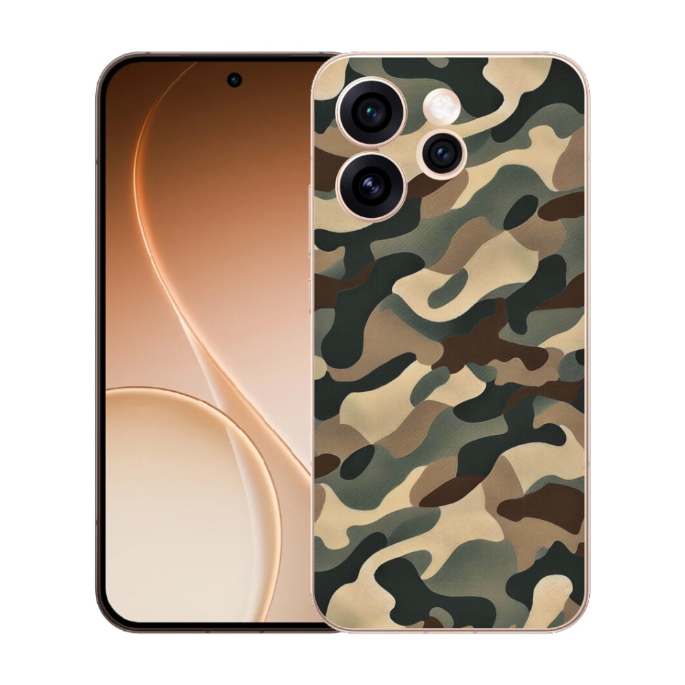 mmCase gél tok az Oppo Reno 15 Pro 5G-hez – kamuflázs mintás 11