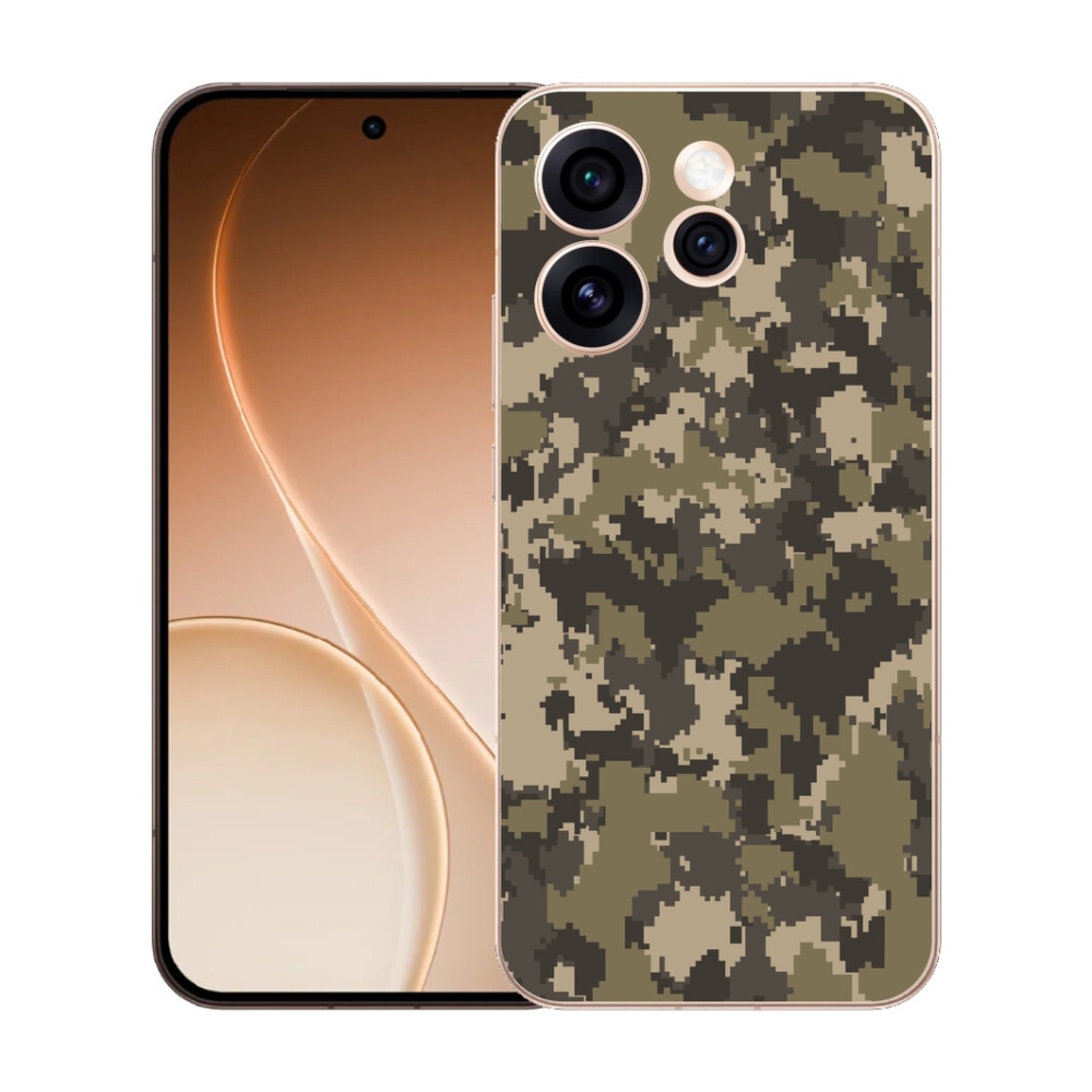 mmCase gél tok az Oppo Reno 15 Pro 5G-hez – kamuflázs mintás 12