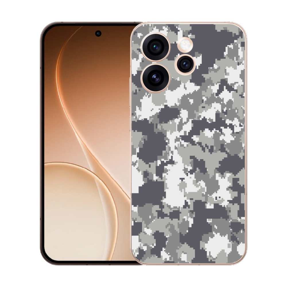 mmCase gél tok az Oppo Reno 15 Pro 5G-hez – kamuflázsminta 2