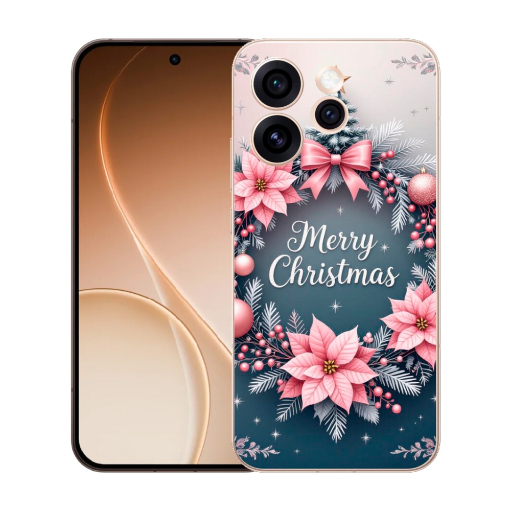 mmCase gél tok az Oppo Reno 15 Pro 5G-hez – boldog karácsonyt