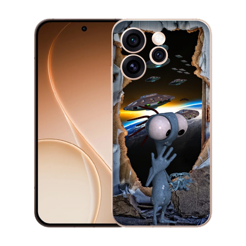 mmCase gél tok az Oppo Reno 15 Pro 5G-hez – földönkívüli