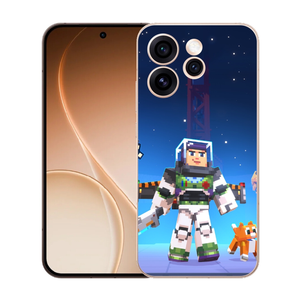 mmCase gél tok az Oppo Reno 15 Pro 5G-hez – Minecraft 2
