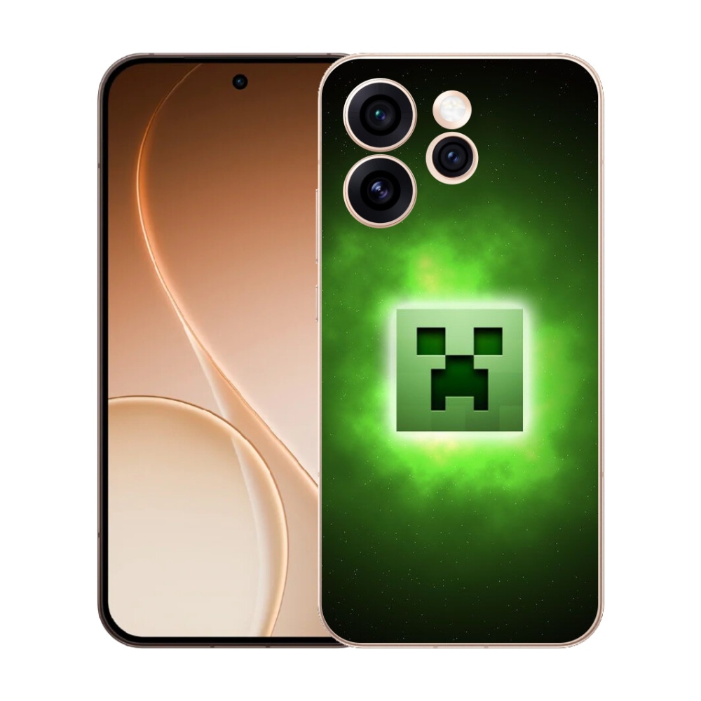 mmCase gél tok az Oppo Reno 15 Pro 5G-hez – Minecraft