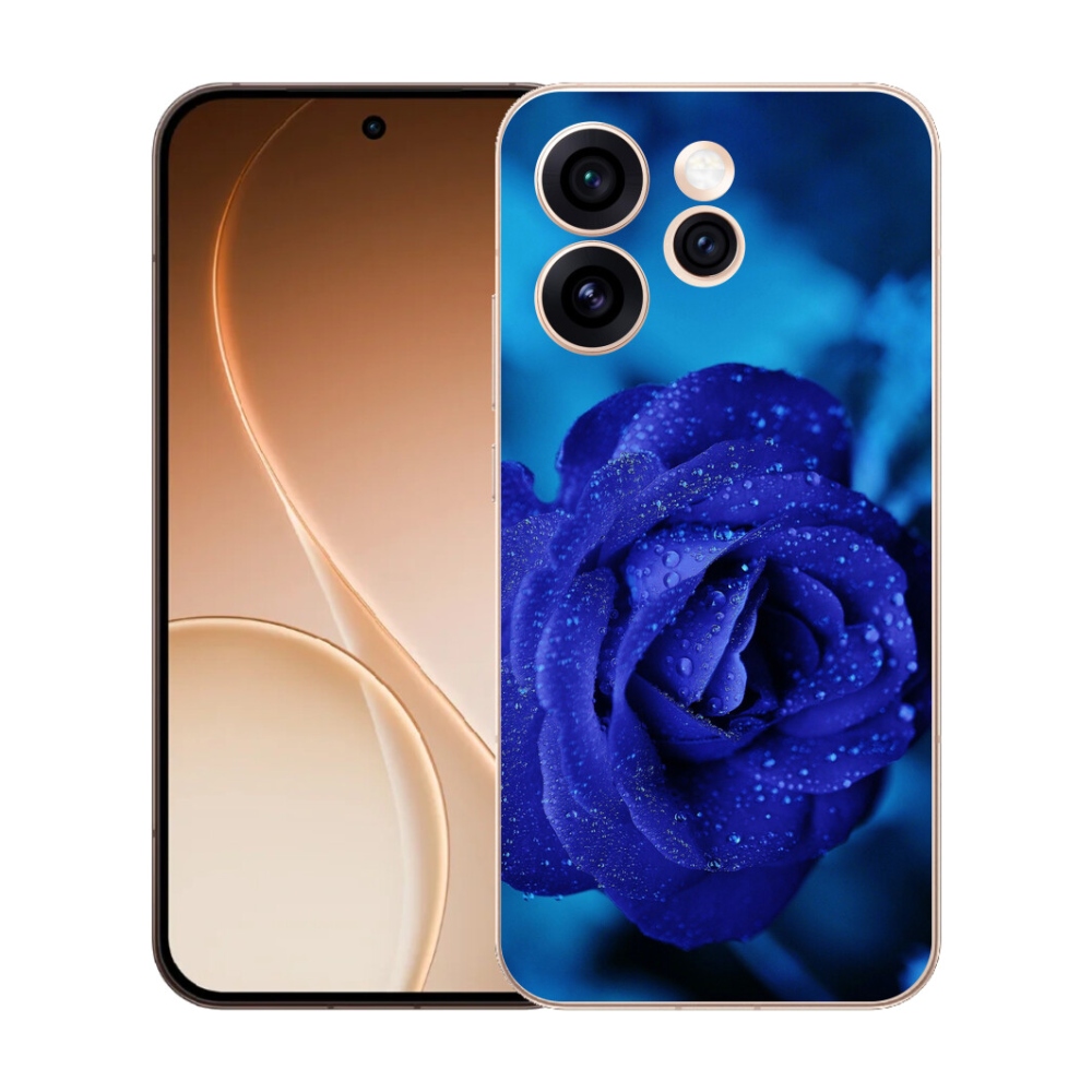 mmCase gél tok az Oppo Reno 15 Pro 5G-hez – kék rózsa
