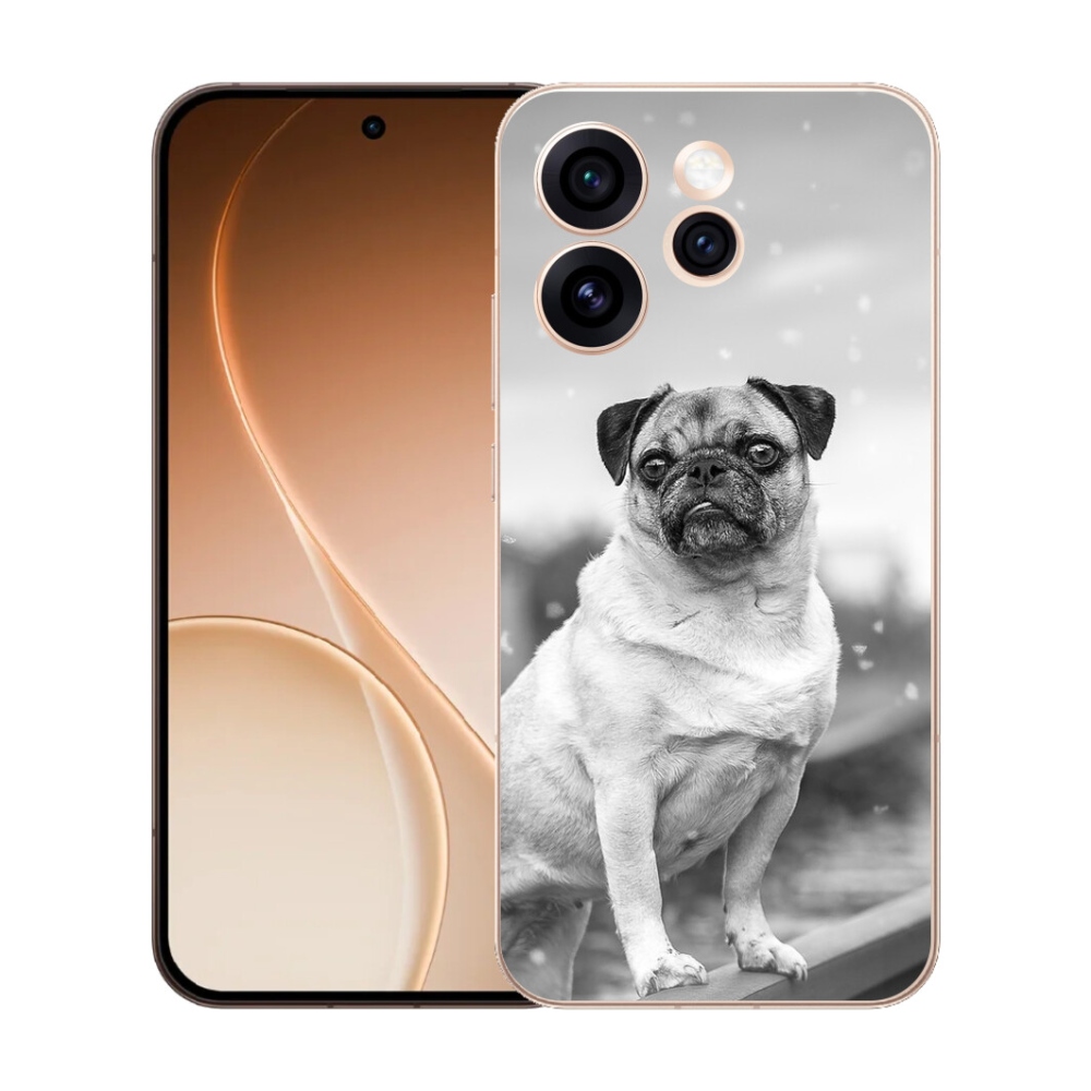 mmCase gél tok az Oppo Reno 15 Pro 5G-hez – mops