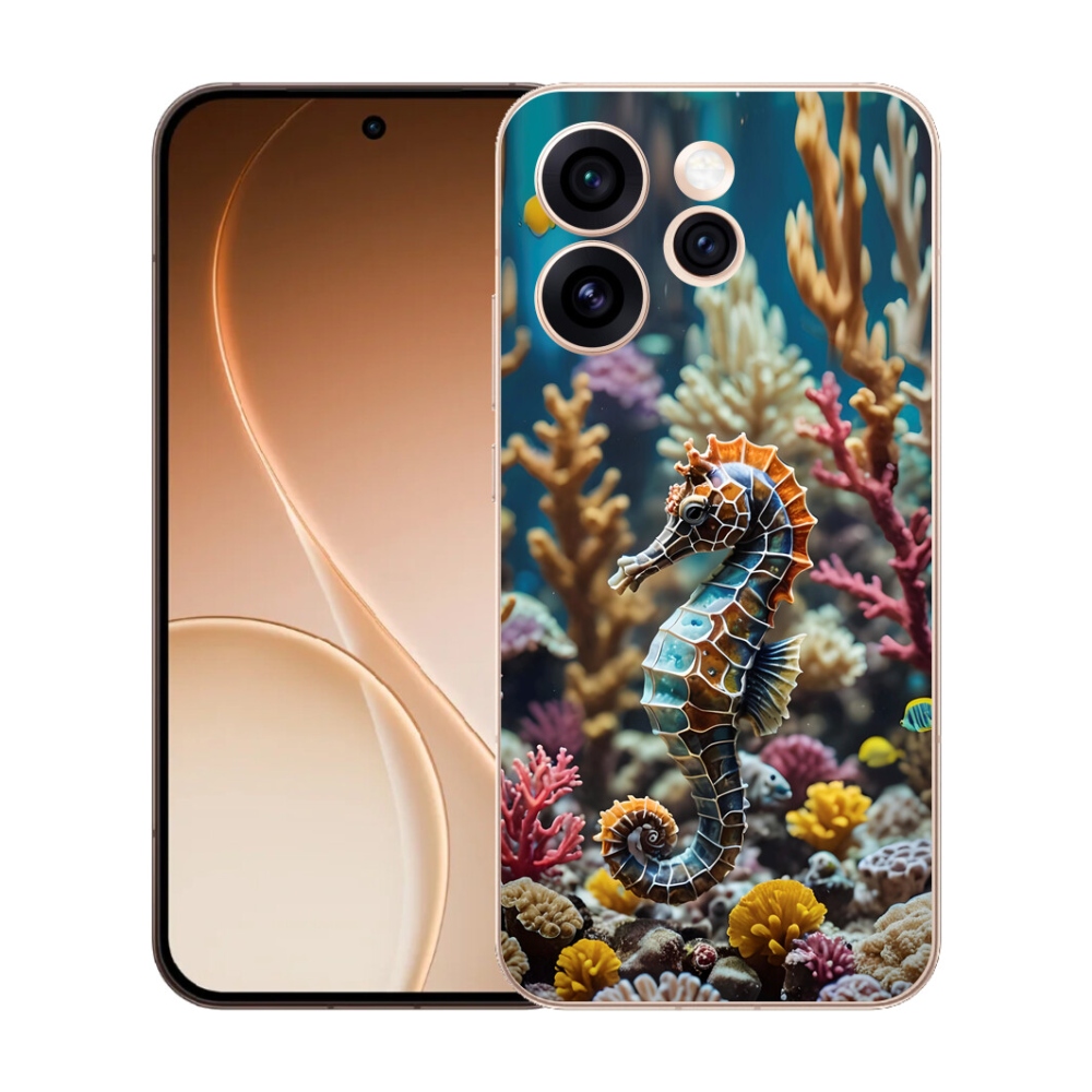 mmCase gél tok az Oppo Reno 15 Pro 5G-hez – tengeri csikóhal 2