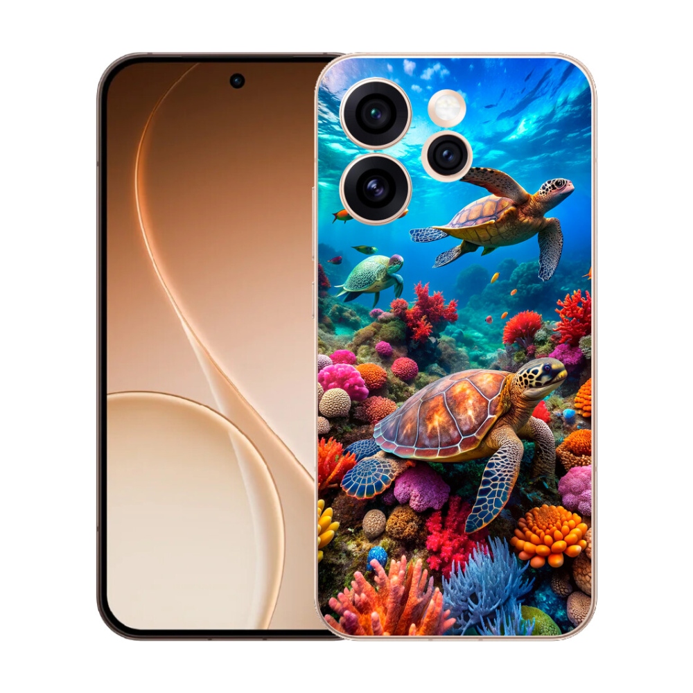 mmCase gél tok az Oppo Reno 15 Pro 5G-hez – Tengeri világ 2