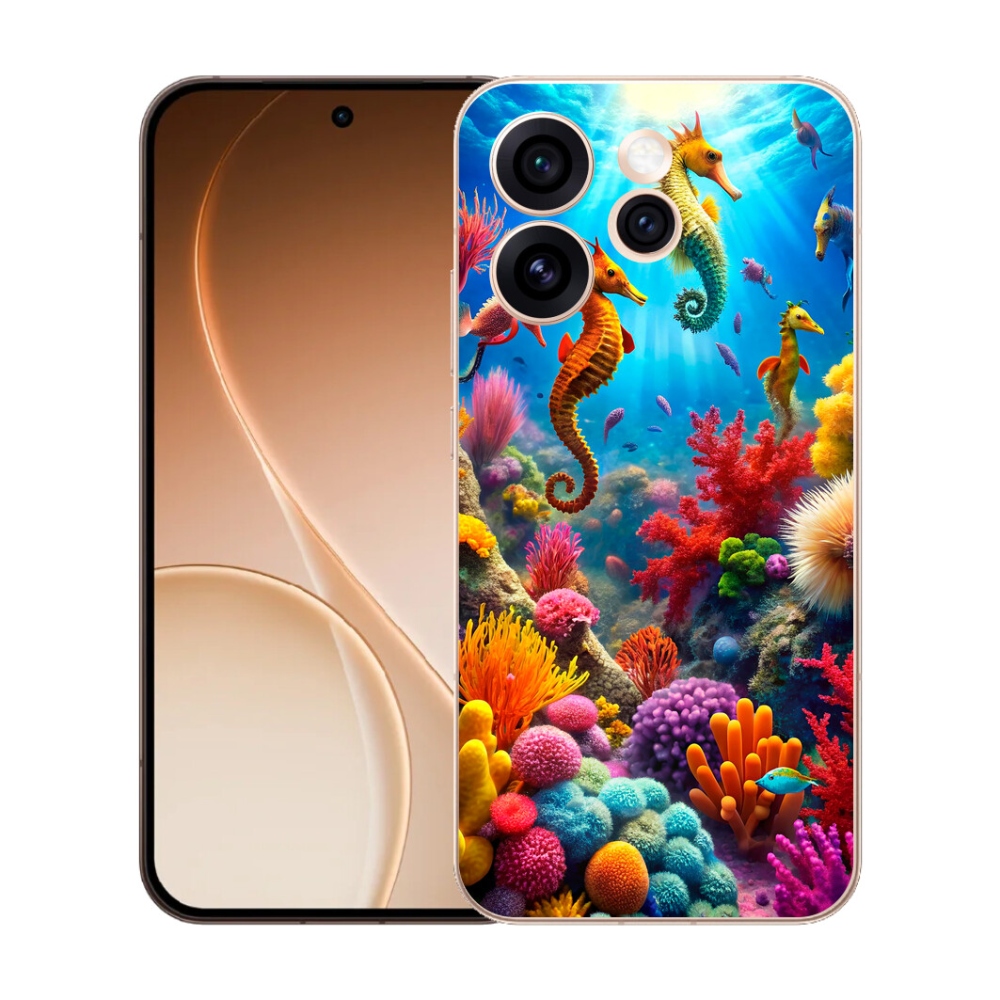 mmCase gél tok az Oppo Reno 15 Pro 5G-hez – Tengeri világ 3