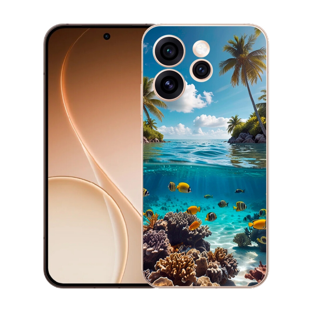 mmCase gél tok az Oppo Reno 15 Pro 5G-hez – Tengeri világ 4