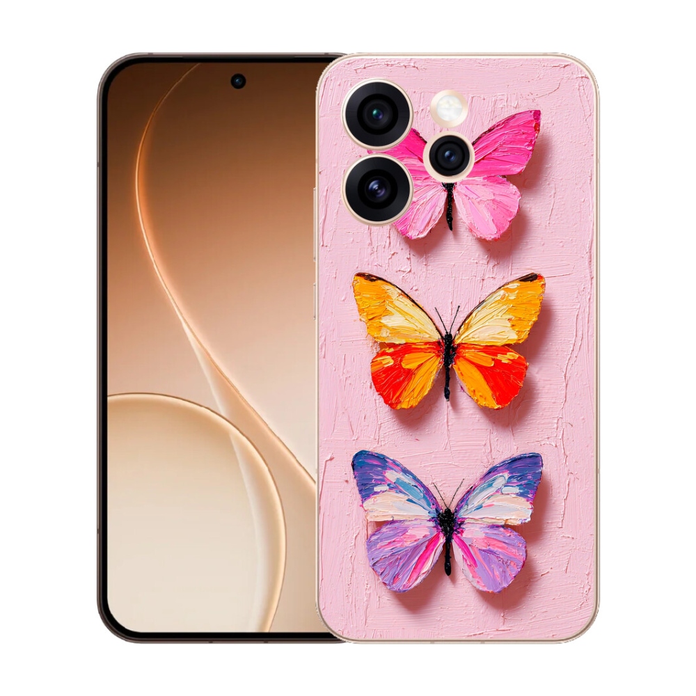 mmCase gél tok az Oppo Reno 15 Pro 5G-hez – pillangós hármas