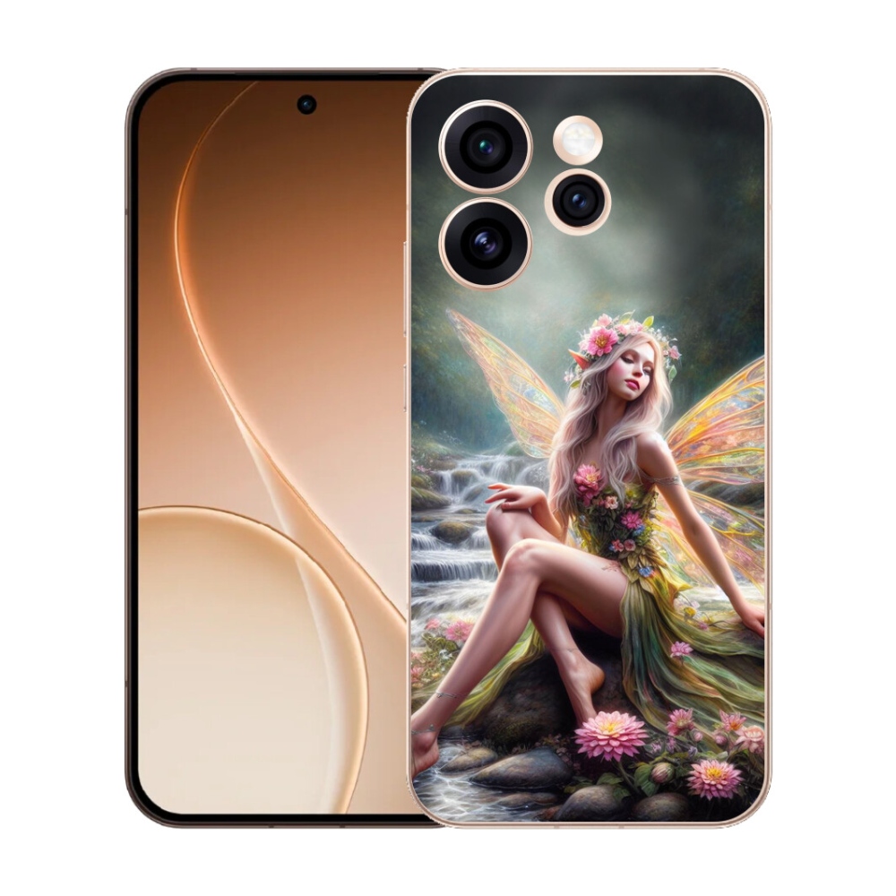 mmCase gél tok az Oppo Reno 15 Pro 5G-hez – Pillangós nő 1