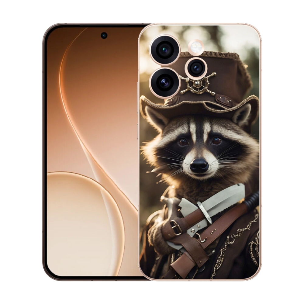 mmCase géltok az Oppo Reno 15 Pro 5G-hez – egyenruhás mosómedve
