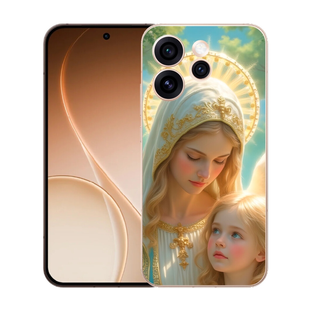 mmCase gél tok az Oppo Reno 15 Pro 5G-hez – vallási motívum 2