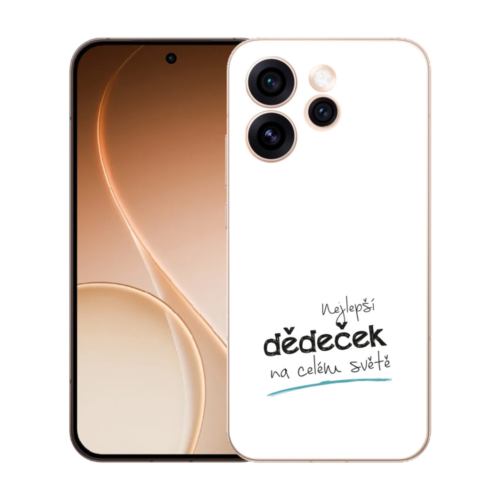 mmCase gél tok az Oppo Reno 15 Pro 5G-hez – a legjobb „nagypapa” 3 fehér háttérrel