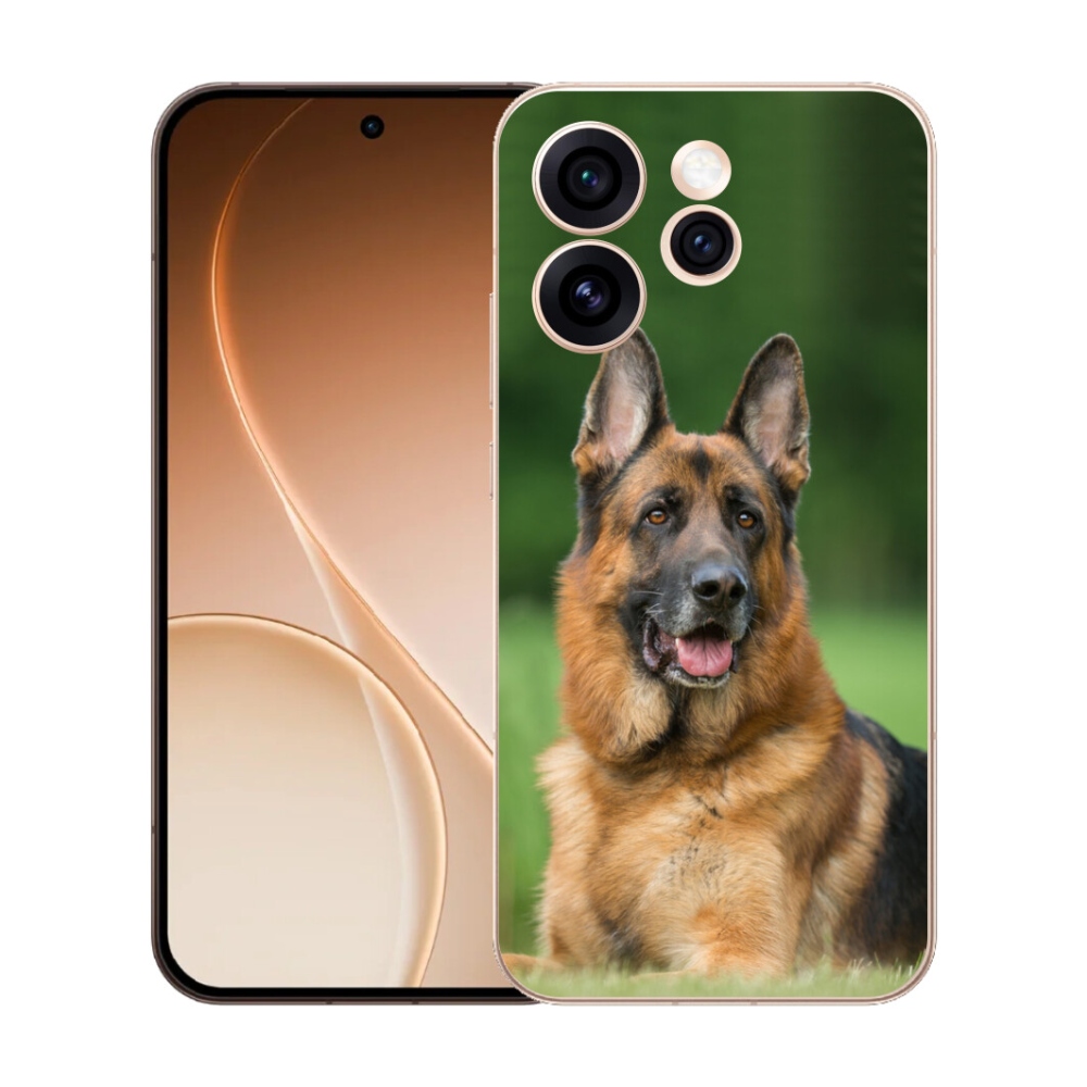 mmCase gél tok az Oppo Reno 15 Pro 5G-hez – német juhászkutya