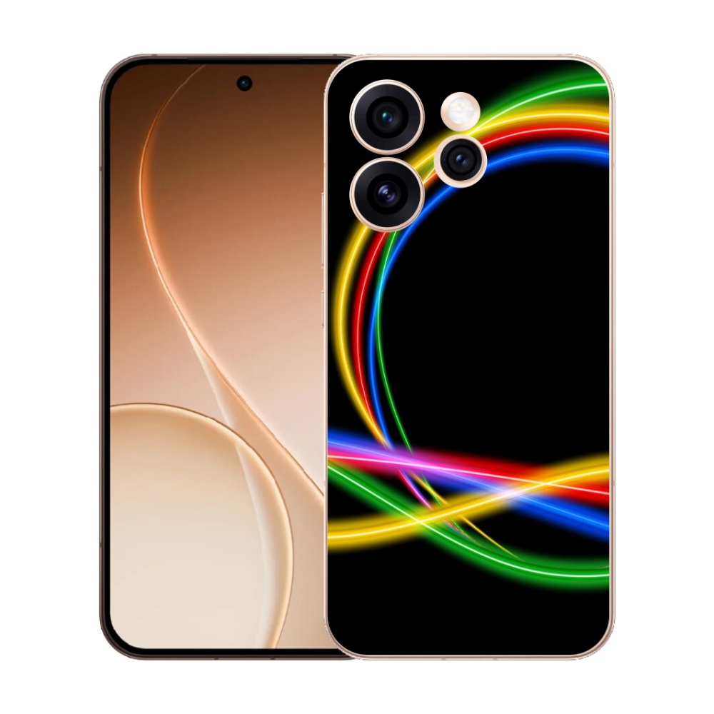 mmCase gél tok az Oppo Reno 15 Pro 5G-hez – neonkörök
