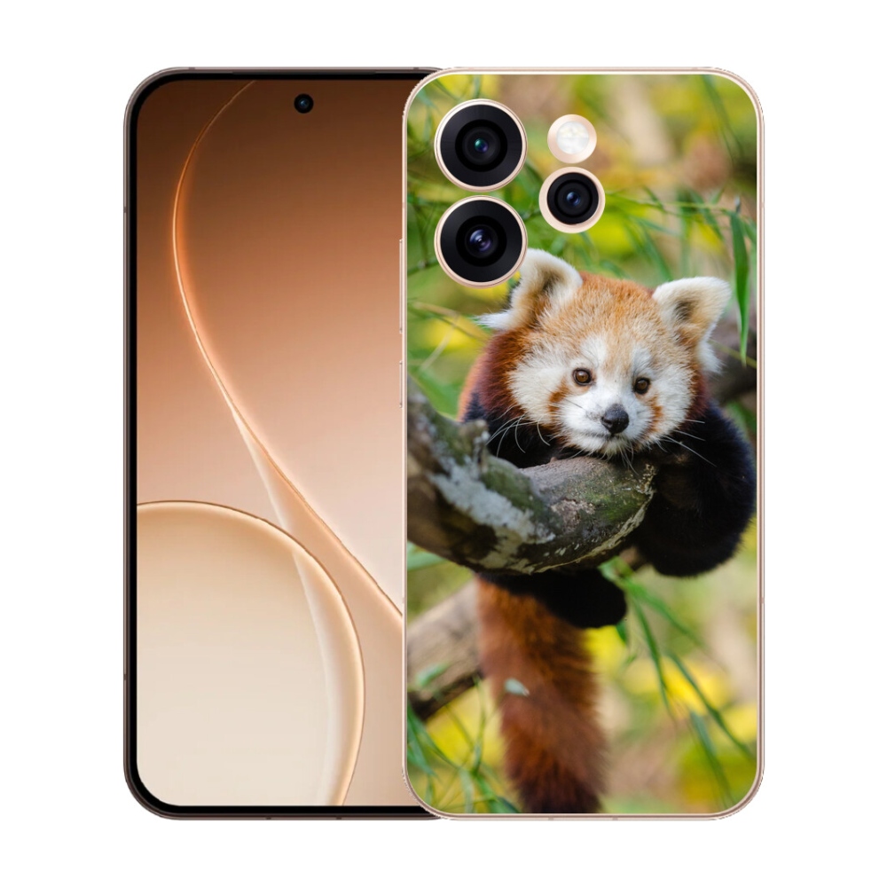 mmCase gél tok az Oppo Reno 15 Pro 5G-hez – vörös panda