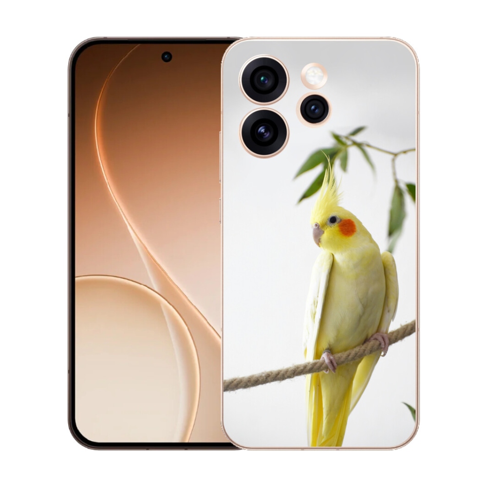 mmCase gél tok az Oppo Reno 15 Pro 5G-hez – tollas papagáj