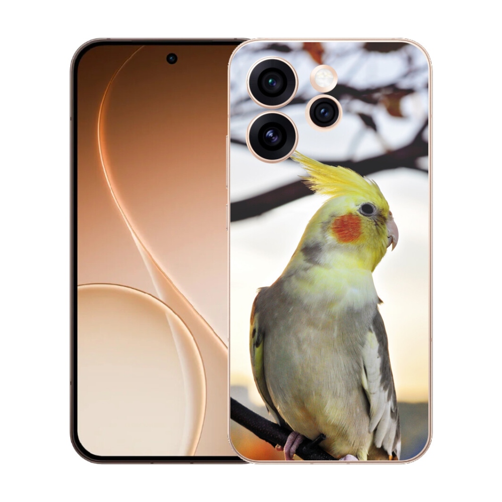 mmCase gél tok az Oppo Reno 15 Pro 5G-hez – korella papagáj