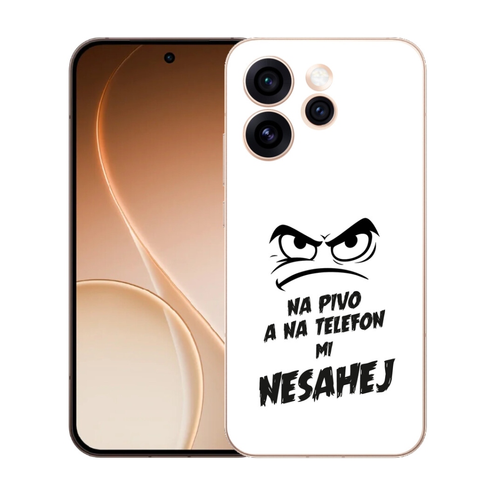 mmCase gél tok az Oppo Reno 15 Pro 5G-hez – sörös motívum, 2 fehér háttérrel