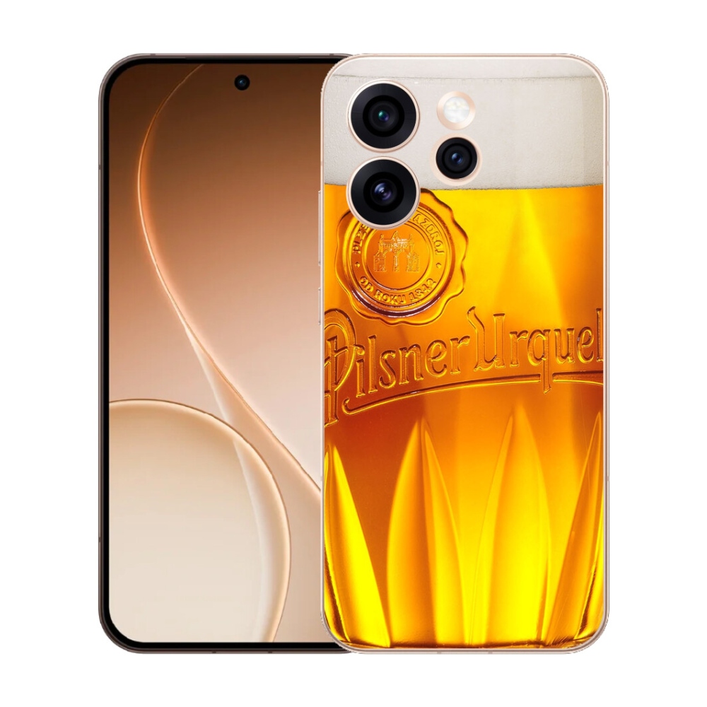 mmCase gél tok az Oppo Reno 15 Pro 5G-hez – sörszínű