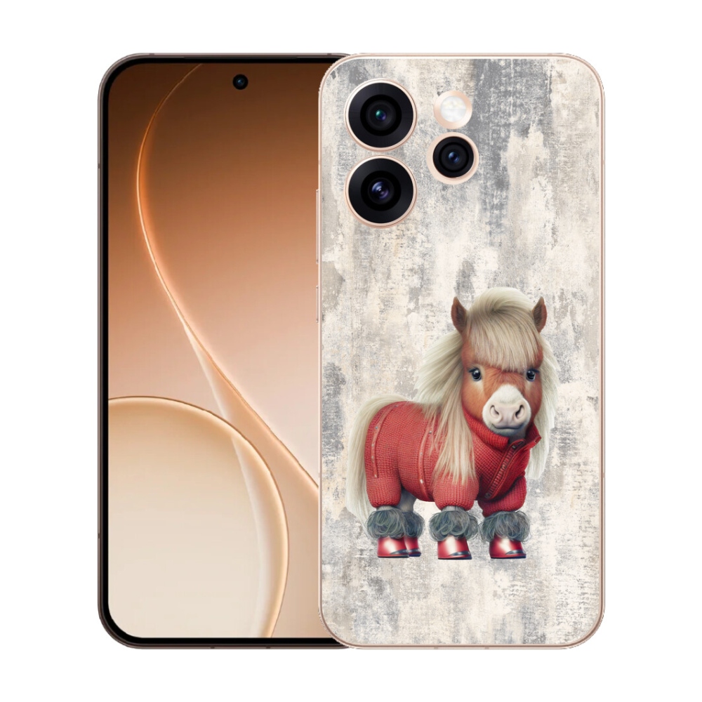 mmCase gél tok az Oppo Reno 15 Pro 5G-hez – pulóveres póni