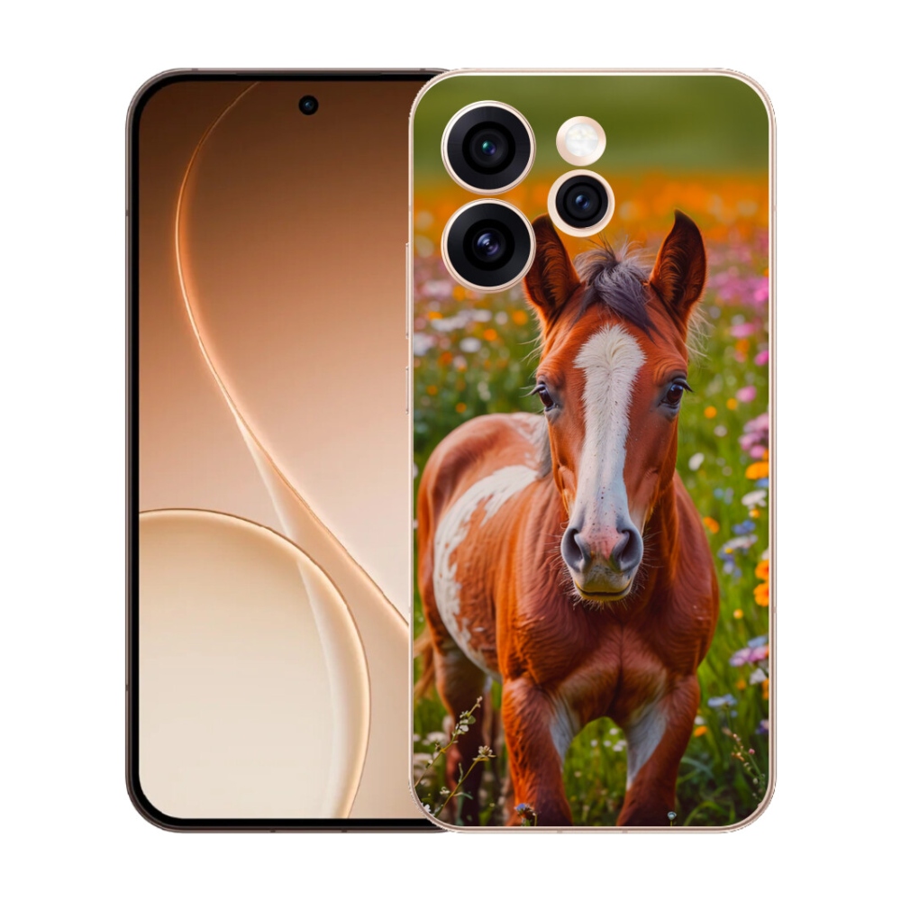 mmCase gél tok az Oppo Reno 15 Pro 5G-hez – aranyos csikó