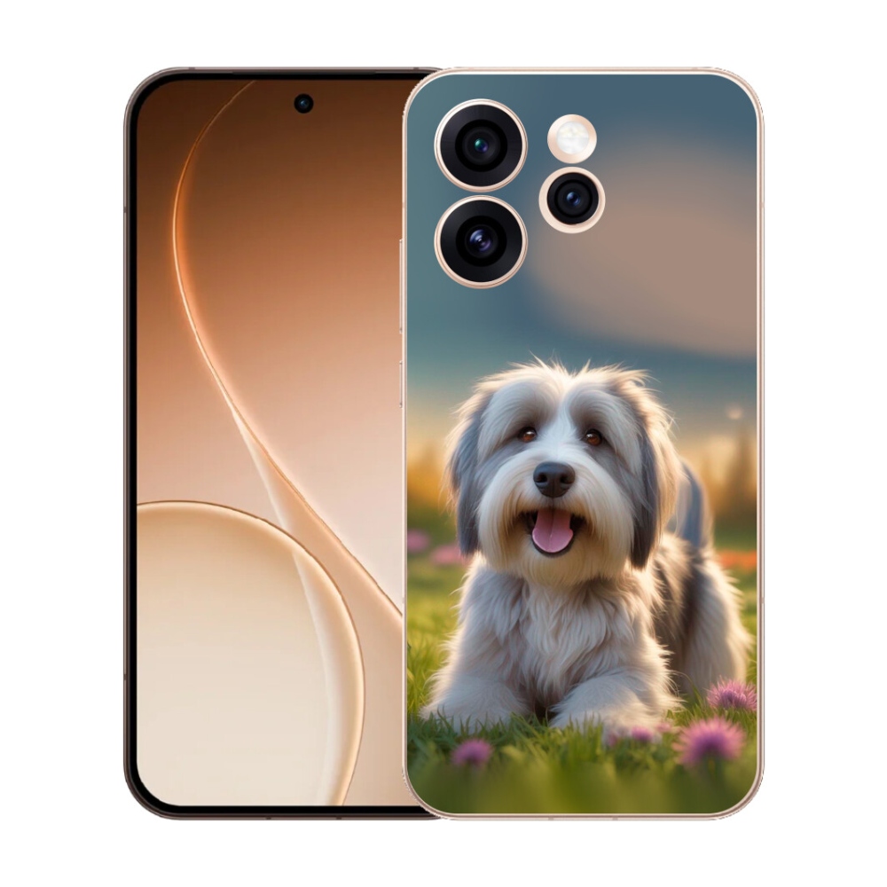 mmCase gél tok az Oppo Reno 15 Pro 5G-hez – aranyos havannai kutyus