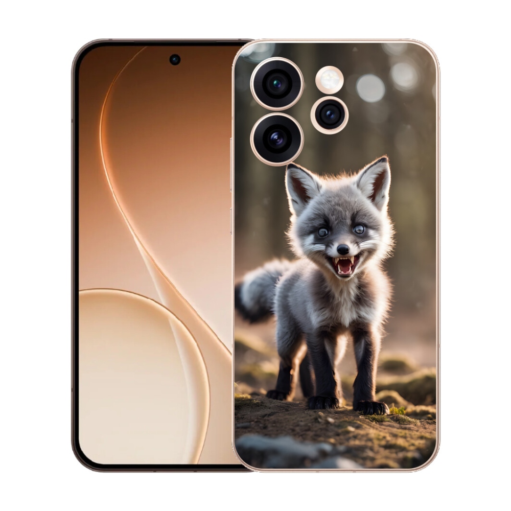 mmCase gél tok az Oppo Reno 15 Pro 5G-hez – dühös róka