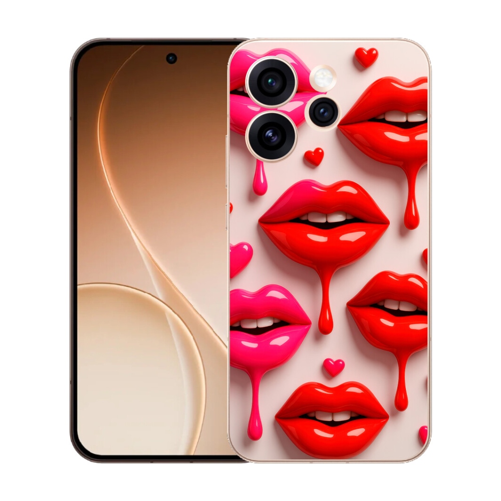 mmCase gél tok az Oppo Reno 15 Pro 5G-hez – ajkak 2