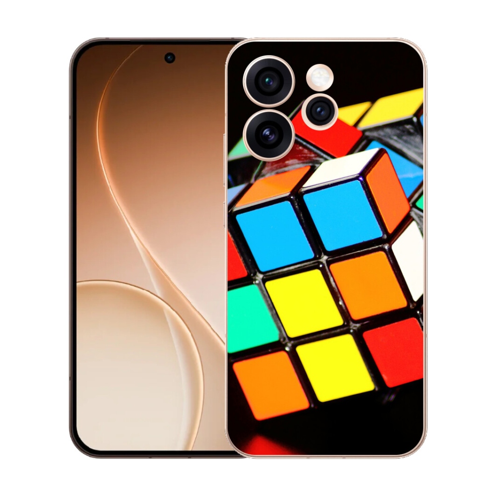 mmCase gél tok az Oppo Reno 15 Pro 5G-hez – Rubik-kocka