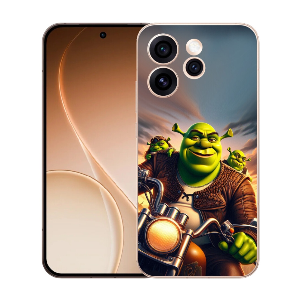mmCase gél tok az Oppo Reno 15 Pro 5G-hez – Shrek motoron