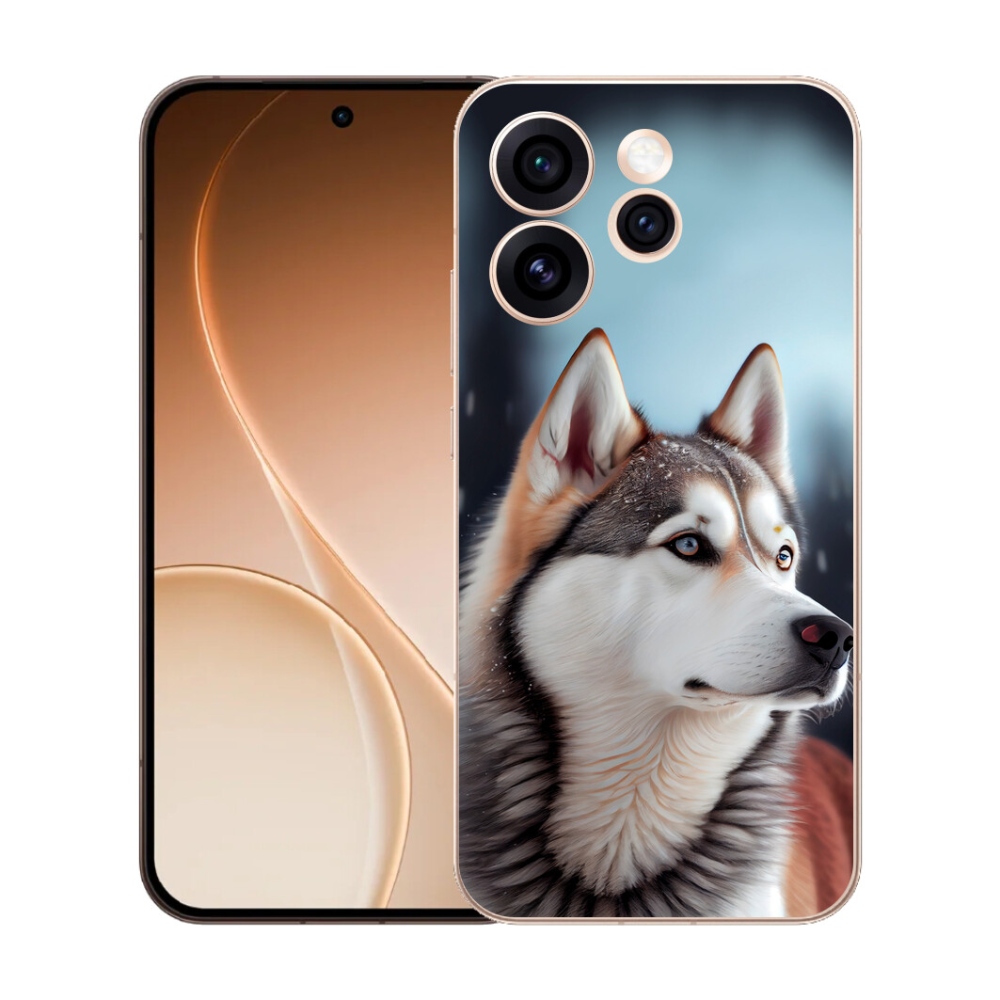 mmCase gél tok az Oppo Reno 15 Pro 5G-hez – szibériai husky