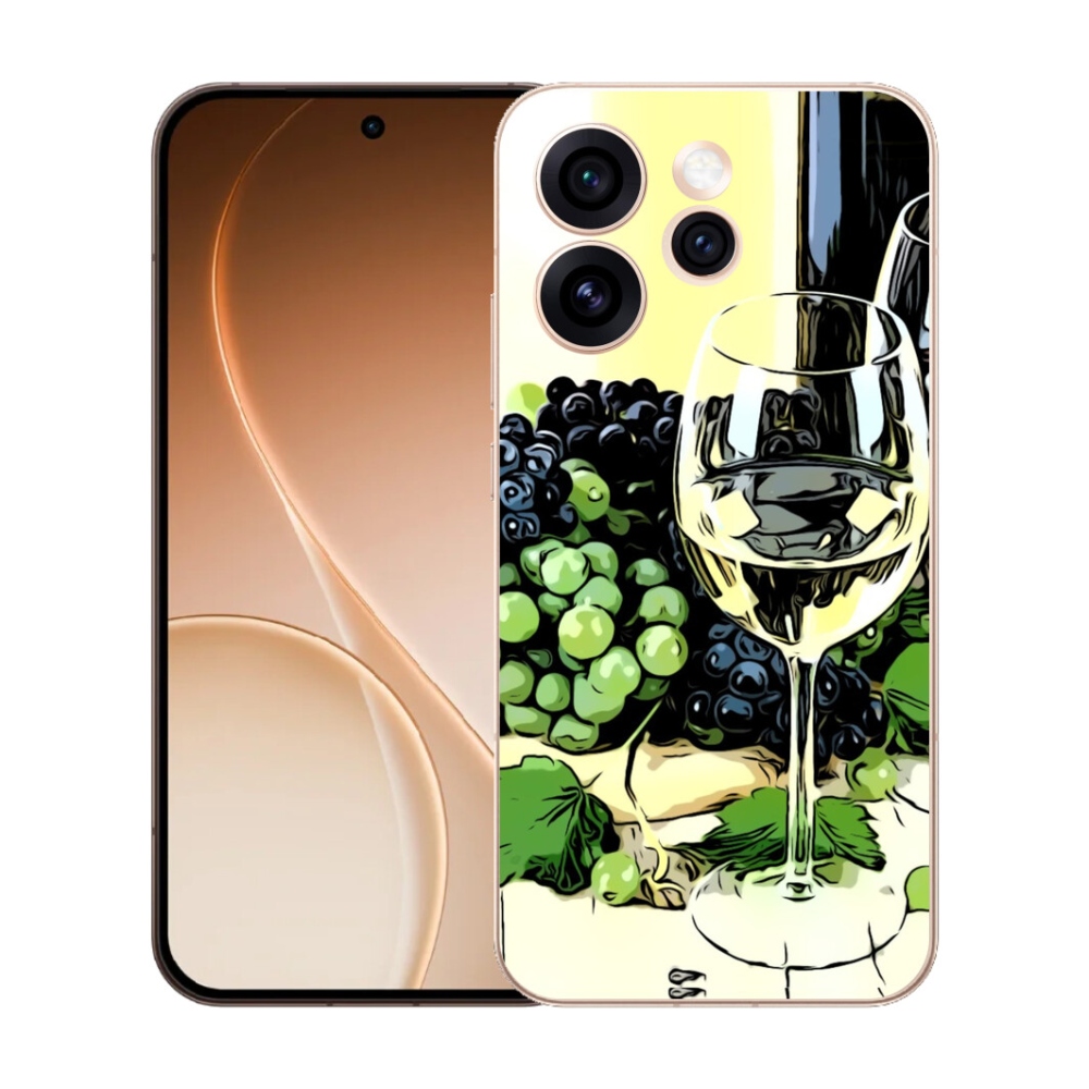 mmCase gél tok az Oppo Reno 15 Pro 5G-hez – egy pohár bor