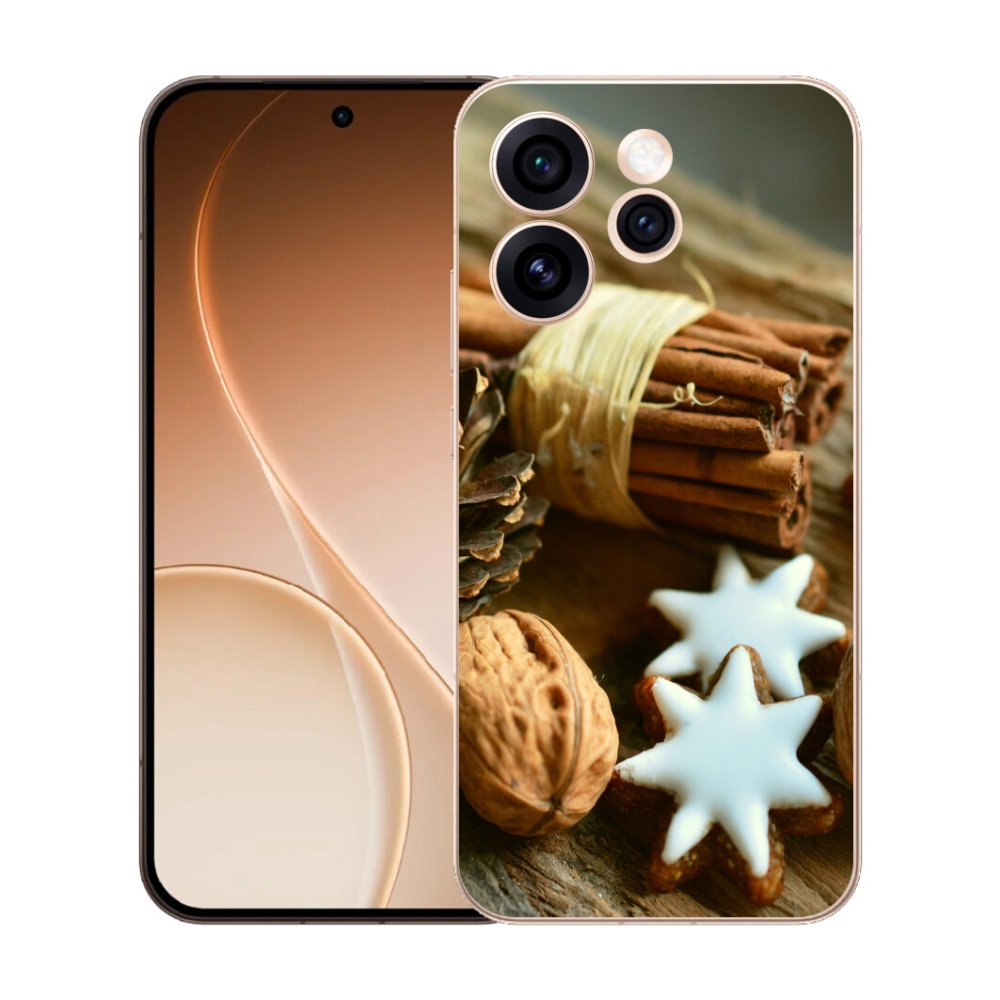 mmCase géltok az Oppo Reno 15 Pro 5G-hez – fahéj és mézeskalács