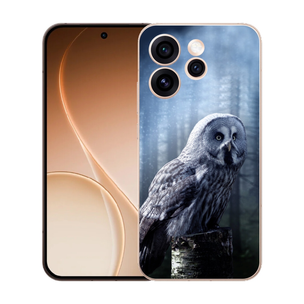 mmCase gél tok az Oppo Reno 15 Pro 5G-hez – bagoly