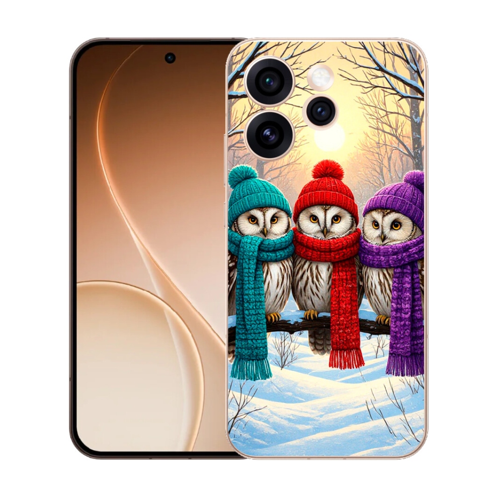 mmCase gél tok az Oppo Reno 15 Pro 5G-hez – baglyos barátok