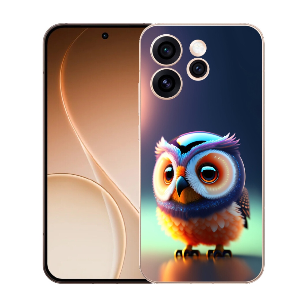 mmCase gél tok az Oppo Reno 15 Pro 5G-hez – bagoly