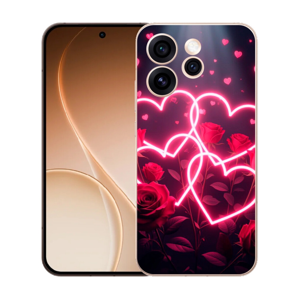 mmCase gél tok az Oppo Reno 15 Pro 5G-hez – a szerelem szíve