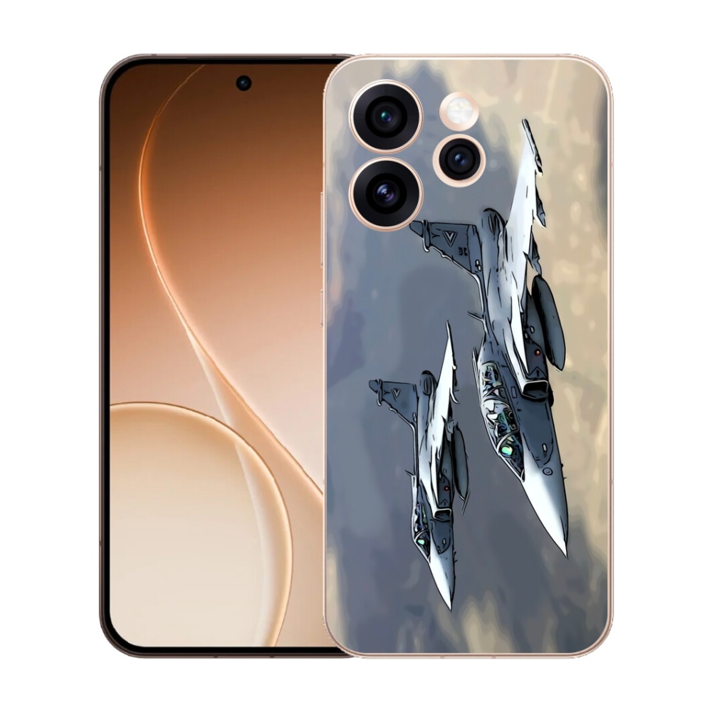 mmCase gél tok az Oppo Reno 15 Pro 5G-hez – vadászgépek