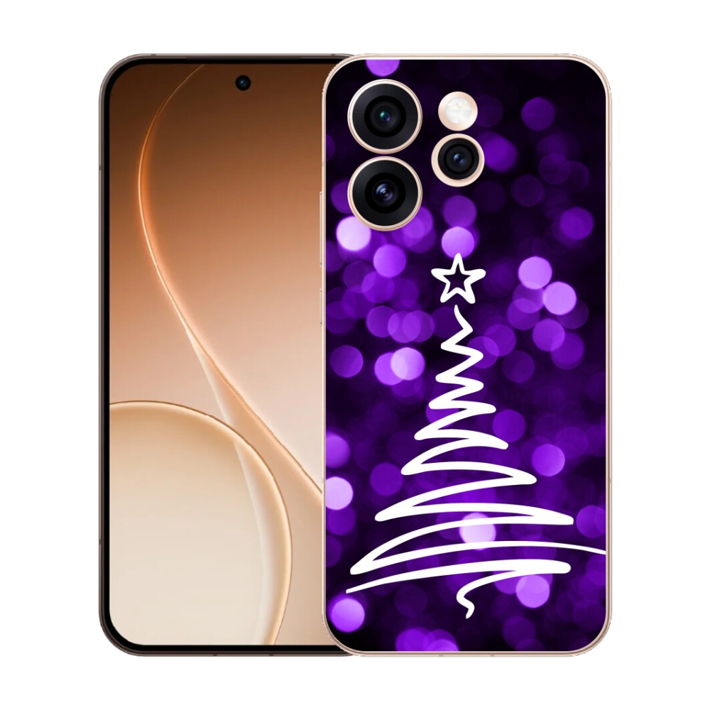 mmCase gél tok az Oppo Reno 15 Pro 5G-hez – karácsonyfa